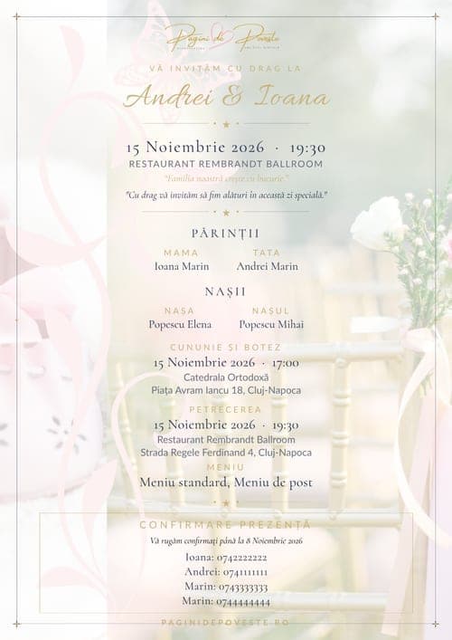 PDF Nuntă & Botez CELESTIAL